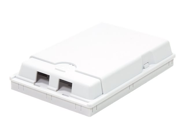 Image LOGILINK FTTH Anschlussdose 2-fach, Aufputz, weiß