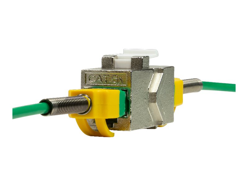 Image LOGILINK Keystone Kupplung 2X RJ45 STP 14.6mm, Cat6A