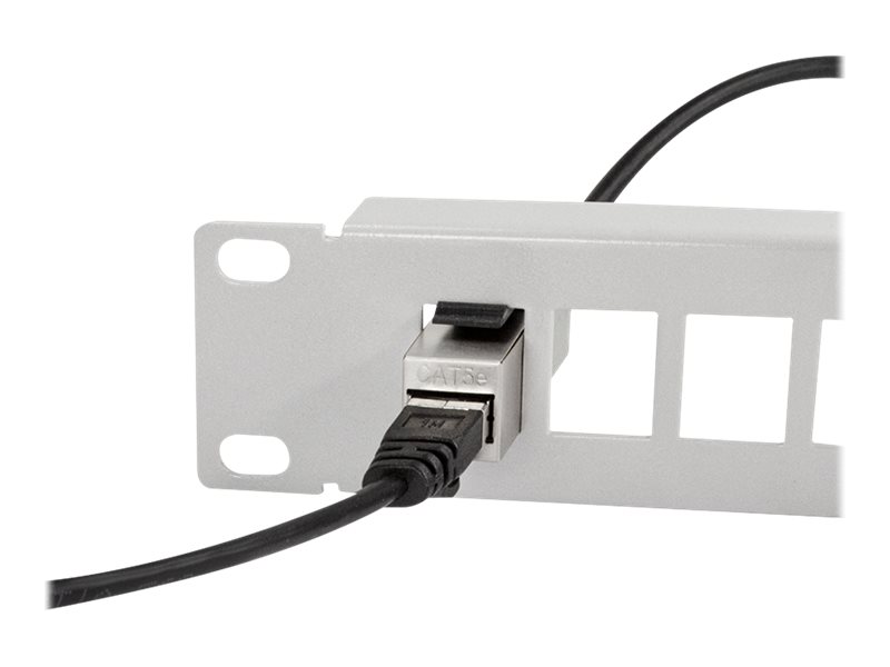 Image LOGILINK Keystone Kupplung 2X RJ45 STP , Cat.5e, metall.