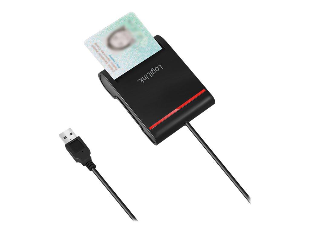 Image LOGILINK LOGICNOW (ALT) USB 2.0 Smart ID Cardreader, black
