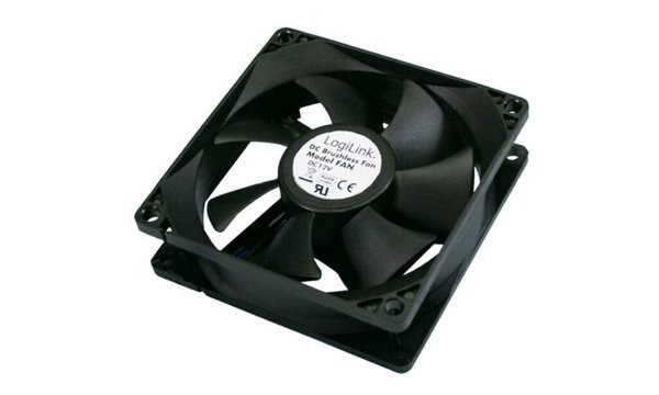 Image LOGILINK Lüfter  80*80*25mm LogiLink 32,6 dB schwarz m. Y-Kabel