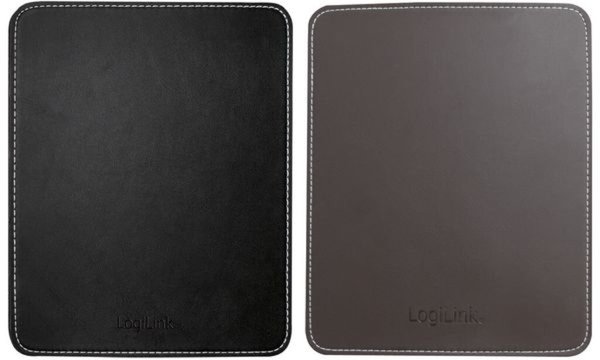 Image LOGILINK Mauspad im Lederdesign, Schwarz