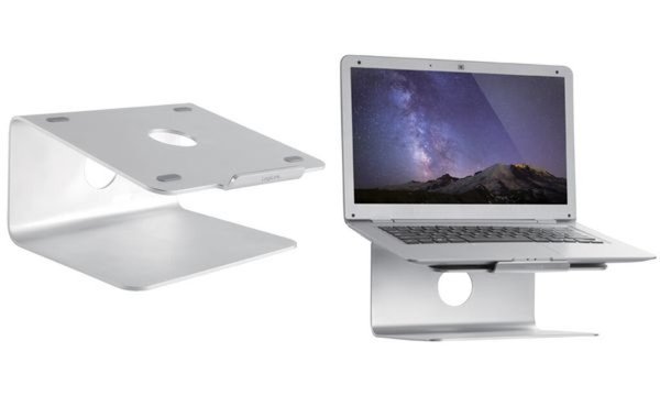 Image LOGILINK Notebook Stand, 360° Rotary Base, Aluminium