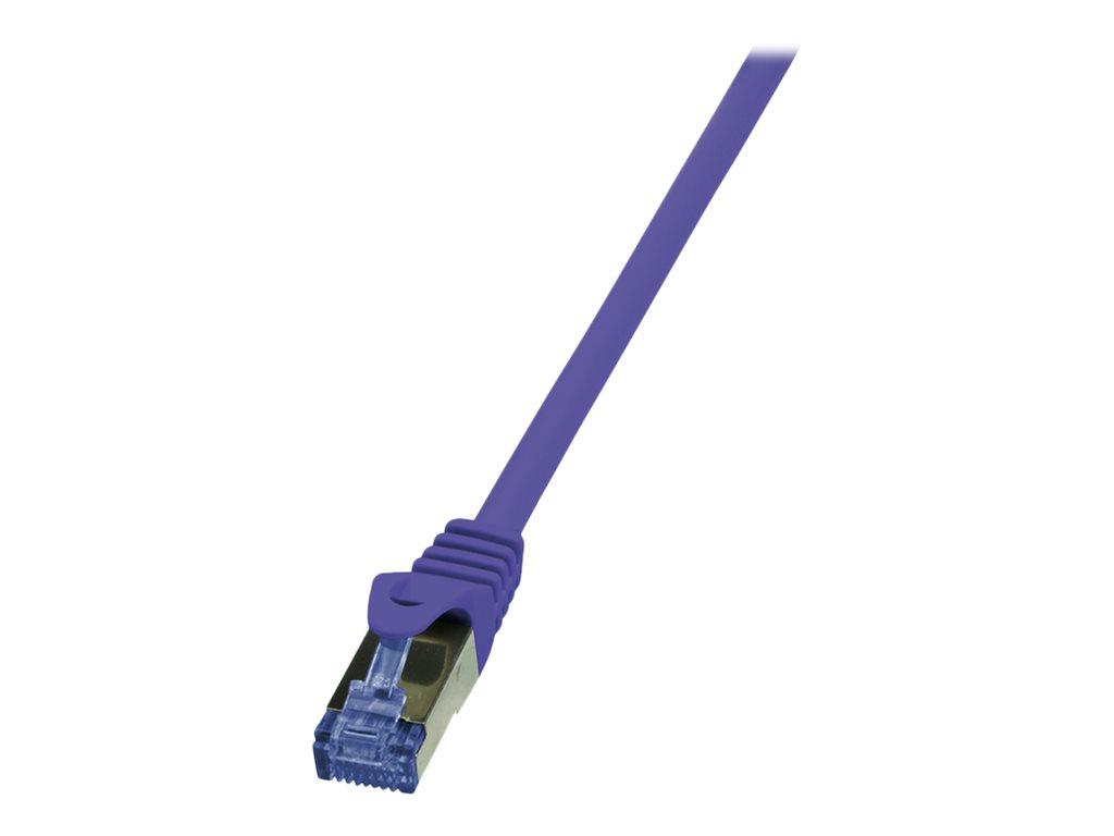 Image LOGILINK Pro CQ306VS PrimeLine Cat.6a Patchkabel 3m violett