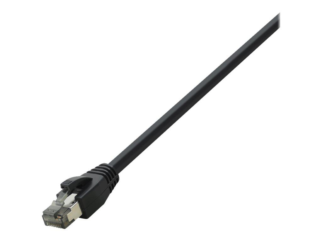 Image LOGILINK RJ45 Netzwerk Anschlusskabel CAT 8.1 S/FTP 0.5 m Schwarz Halogenfrei