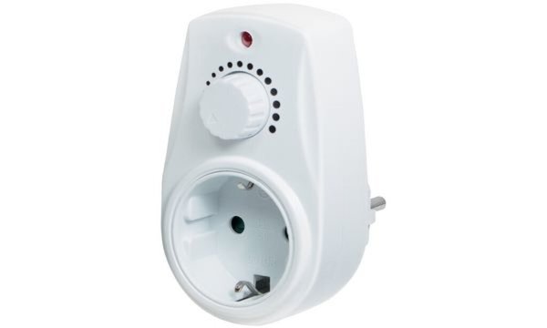 Image LOGILINK Steckdosenadapter mit Dimmer weiß