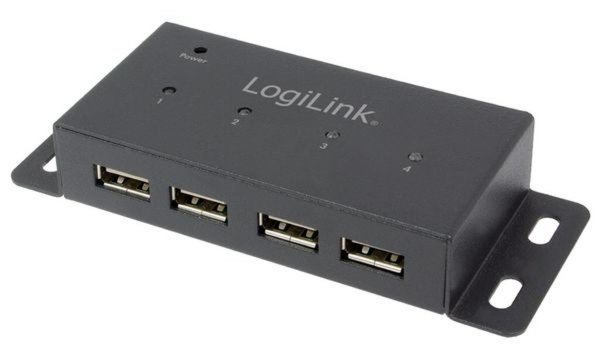 Image LOGILINK UA0141A USB 2.0 Hub, 4-Port, Metall