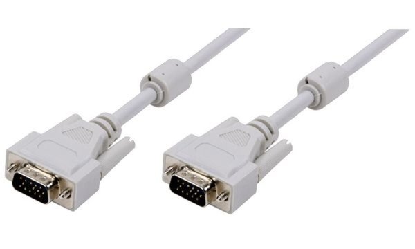 Image LOGILINK VGA 2xSt Ferrit grau 5m