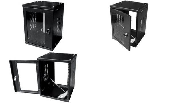 Image LOGILINK Wandgehäuse Logilink 10" 8HE SOHO 312x300mm,montiert,schwarz