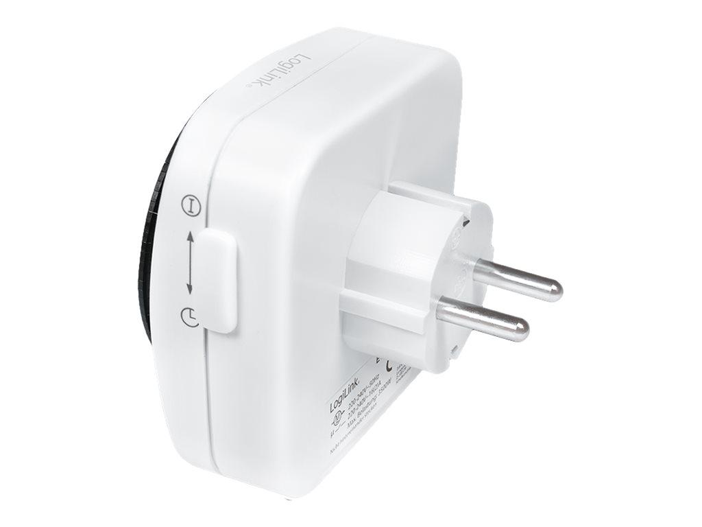 Image LOGILINK Zeitschaltuhr, mechanisch,230V AC,50Hz,16(2)A,3680W