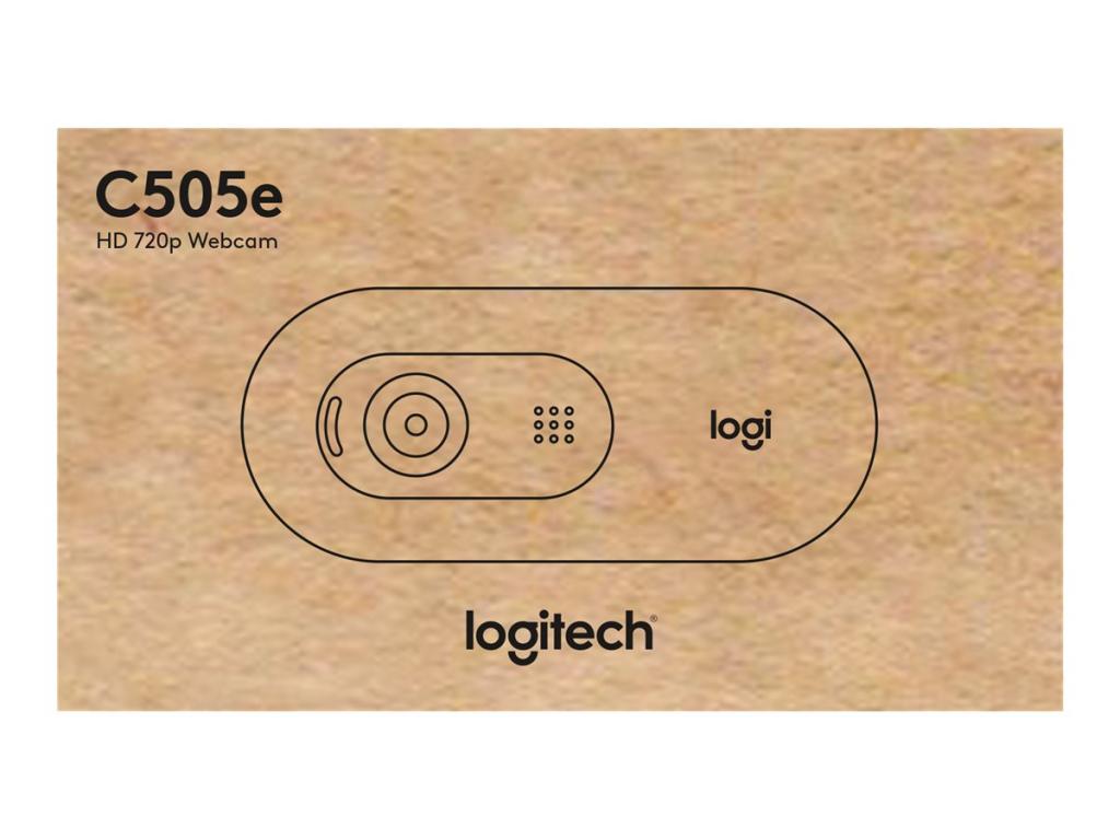 Image LOGITECH C505e HD Webcam BLK WW