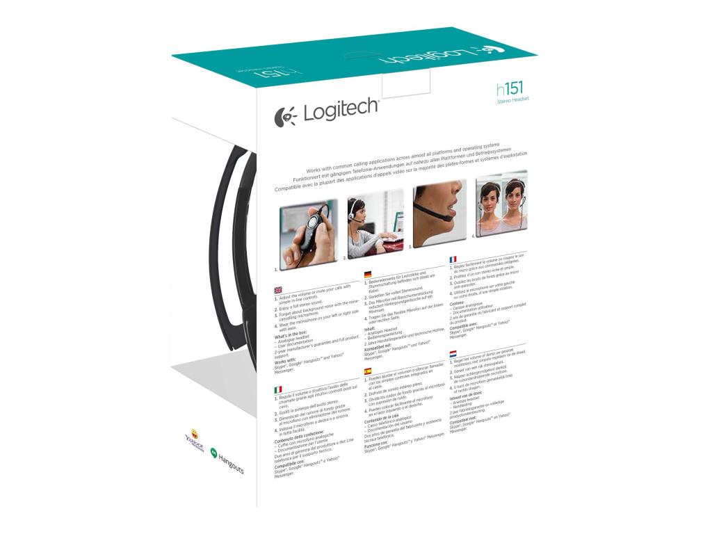 Image LOGITECH Headset H151 Stereo