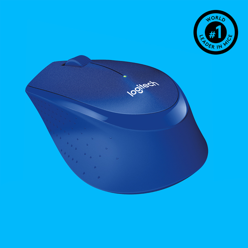 Image LOGITECH M330 Silent Plus Blue - 2.4GHZ - EMEA