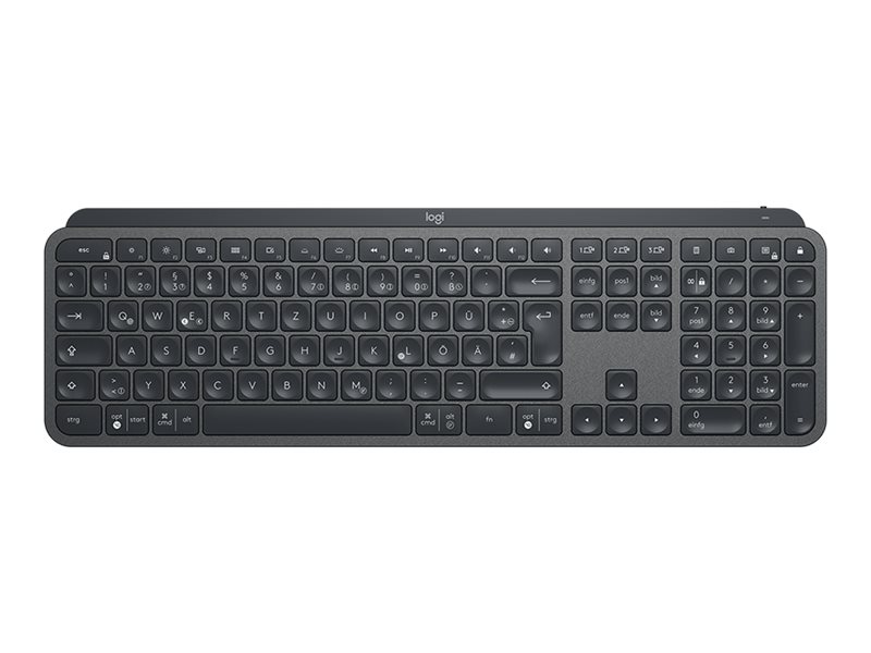 Image LOGITECH MX Keys Advanced Illuminated Kabellose Tastatur Graphite