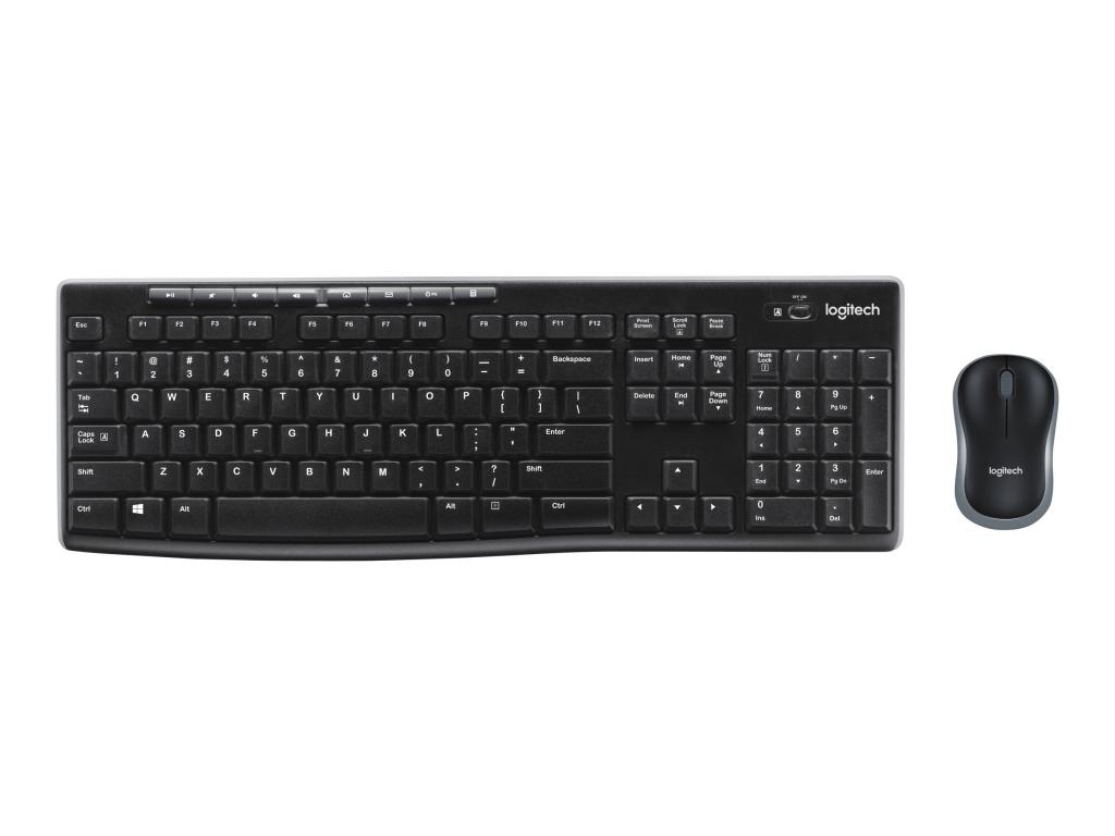 Image LOGITECH Wireless Desktop MK270 black (DE)