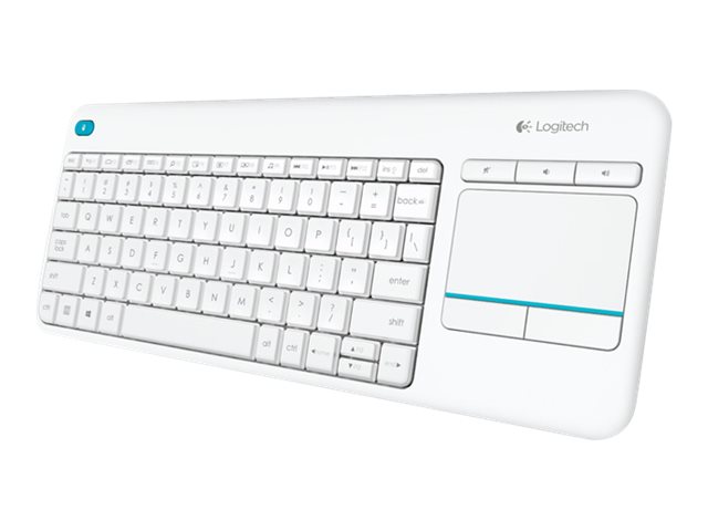 Image LOGITECH Wireless Keyboard K400 Touch Plus White (DE)