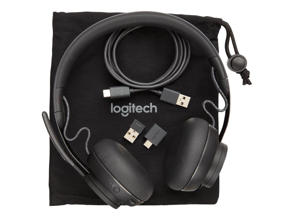 Image LOGITECH ZONE WIRED - GRAPHITE - EMEA