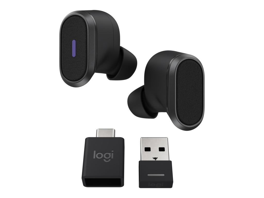 Image LOGITECH Zone True Wireless Graphite