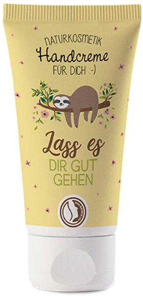 Image Handcreme 30ml Motiv Faultier mit Bio-Sheabutter