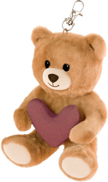 Image Mini-Liebling Teddy mit Karabiner 100% Polyester