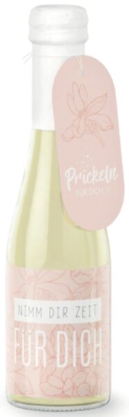 Image Perlwein0,2L mit Motiv Blüte Enthält Alkohol (s. Verpackung )