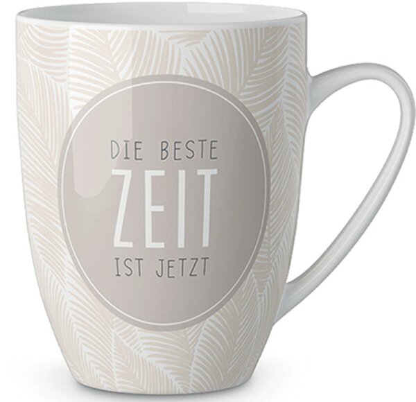 Image Porzellan Becher 250ml Motiv Feder H 98 mm B 115 mm T 82 mm
