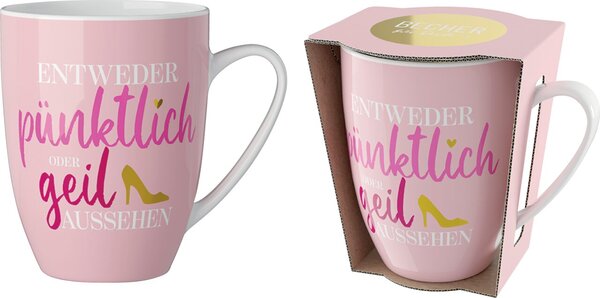 Image Becher Motiv Pumps 250ml Porzellan