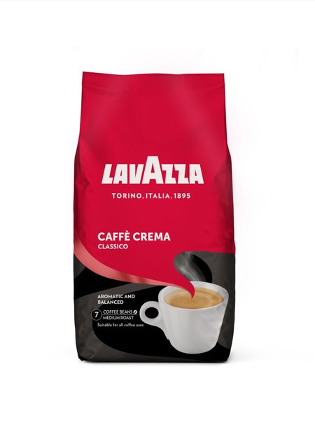 Image Lavazza Caffe Crema Classico 1.000 g, ganze Bohnen