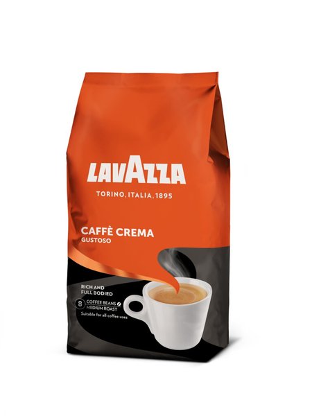 Image Lavazza Caffe Crema Gustoso 1.000 g, ganze Bohnen