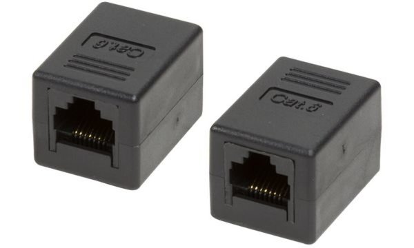 Image LogiLink CAT 6 modular Coupler, unshielded