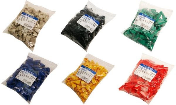 Image LogiLink Knickschutztülle für RJ45 Stecker, grau (11112115)