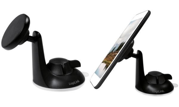 Image LogiLink Smartphone-KFZ-Magnethalte r, schwarz (11116215)