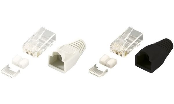 Image LogiLink Steckverbinder Kat.6 RJ45 100er Set, ungeschirmt