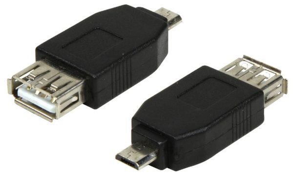 Image LogiLink USB 2.0 Adapter, Micro USB Stecker - USB Kupplung (11112757)