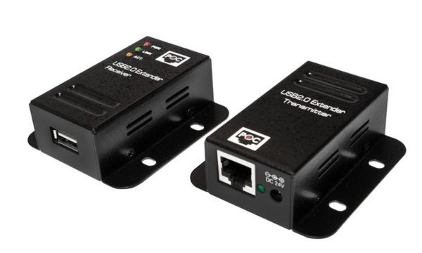 Image LogiLink USB 2.0 Extender Set, mit 1-Port USB Hub, PoE (11115932)