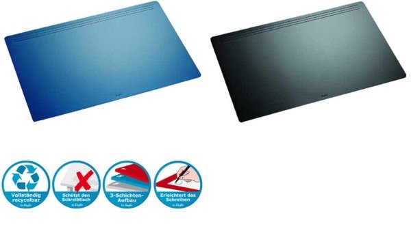 Image Läufer Schreibunterlage MATTON, 400 x 600 mm, blau (5050136)