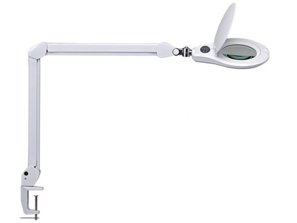 Image Lupenleuchte MAULsource 11W weiß LED-Leuchte Klemmfuß