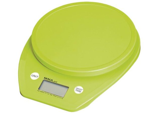 Image Waage MAULgoal 5kg hellgrün Briefwaage Teilung 1g