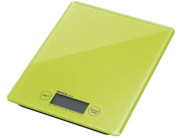 Image Waage MAULgloss 5kg hellgrün Briefwaage Teilung 1g