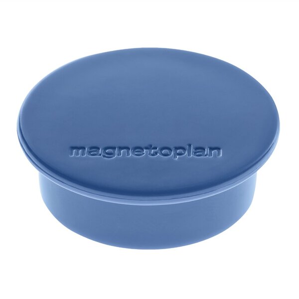 Image MAGNETOPLAN Discofix Rundmagnet "color", dunkelblau mit Vollkern-Ferrit Ausstat