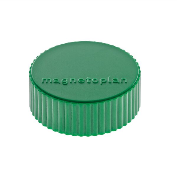 Image MAGNETOPLAN Discofix Rundmagnet "magnum", grün mit Vollkern-Ferrit Ausstattung,