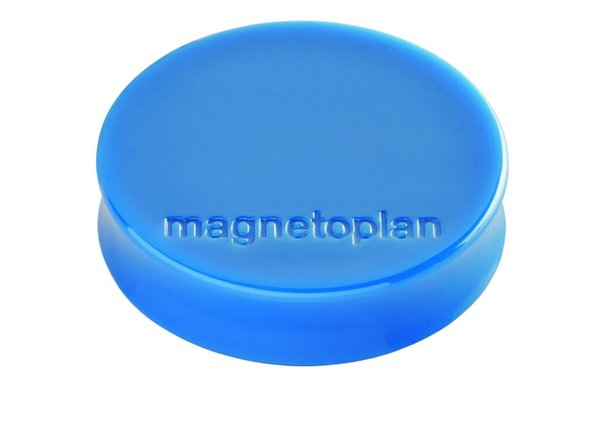 Image MAGNETOPLAN Ergo-Magnete "Medium", dunkelblau mit Vollkern-Ferrit Ausstattung, 