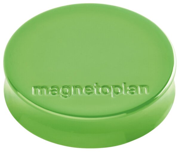 Image MAGNETOPLAN Ergo-Magnete "Medium", maigrün mit Vollkern-Ferrit Ausstattung, erg
