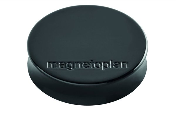 Image MAGNETOPLAN Ergo-Magnete "Medium", schwarz mit Vollkern-Ferrit Ausstattung, erg