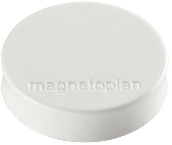 Image MAGNETOPLAN Ergo-Magnete "Medium", weiss mit Vollkern-Ferrit Ausstattung, ergon