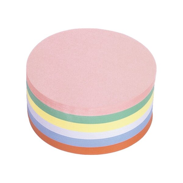 Image MAGNETOPLAN Kommunikationskarten rund, Durchmesser: 190 mm farbig sortiert in::