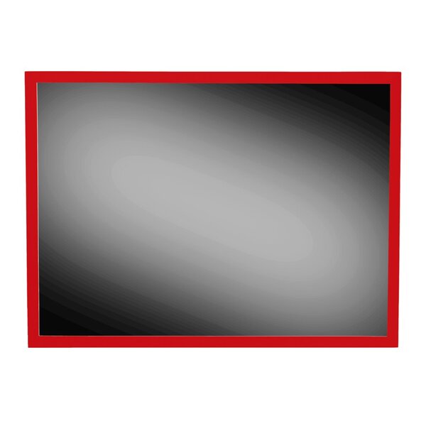 Image MAGNETOPLAN Magnet-Sichtfenster Magnetofix, A3, rot magnethaftend auf allen eis