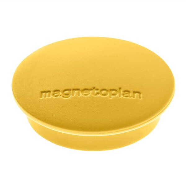 Image MAGNETOPLAN Magnet Discofix Junior 1662102 34mm gelb 10St. (1662102)
