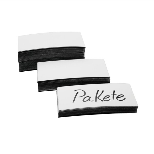 Image MAGNETOPLAN Magnetetiketten, 100 x 50 x 0,6 mm Inhalt 100 Stück pro Packung - z