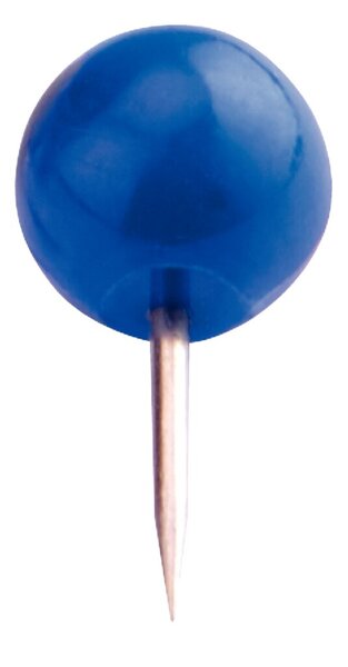 Image MAGNETOPLAN Markierungsnadeln, blau, Inhalt: 100 Stück Nadellänge: 17 mm, Kopfd